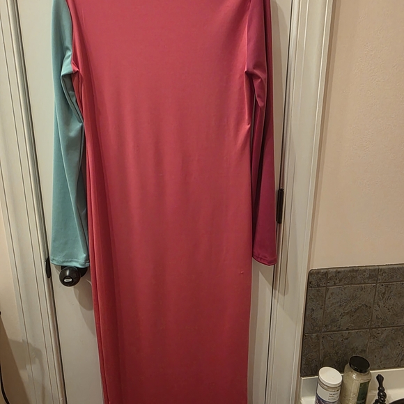 NWOT Colorblock, Bodycon Long Sleeve Dress - Picture 2 of 2